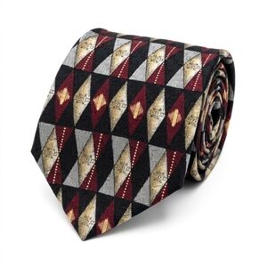 Bert Pulitzer All Silk Designer Luxury Business Career Office Tie 56Long